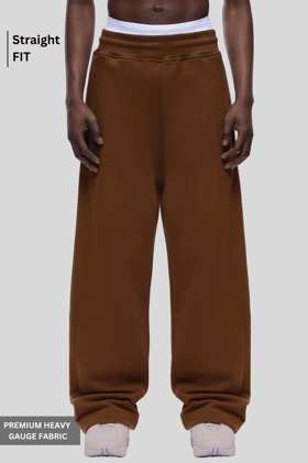 Straight Caramel Pants-S