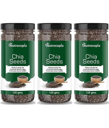 NUTROCOPIA - Chia Seeds ( Pack of 3 )