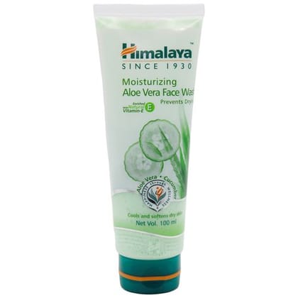 Himalaya Moisturising Aloe Vera Face Wash, 100 ml