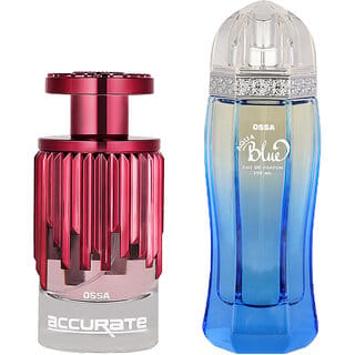 Ossa Accurate EDP 100ml Perfume for Women And Aqua Blue EDP 100ml Perfume For Men Long Lasting Fragrance (Pack of 2) Ossa Accurate EDP 100ml Perfume for Women And Aqua Blue EDP 100ml Perfume For Men Long Lasting Fragrance (Pack of 2)