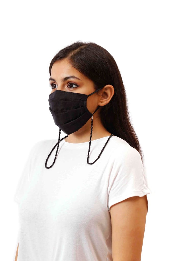Semi Precious Beaded Mask Chain (Unisex)