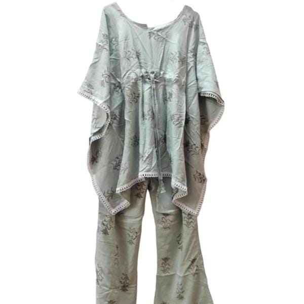 Effortless Elegance - Cotton Printed Kaftan Kurta