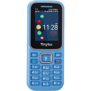 Tryto T1 310Pro (Dual Sim, 4.57 Cm (1.8 Inch) Display, 1000 Mah Battery, Dark Blue)