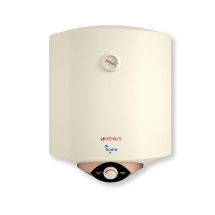 VENUS Audra 10AV 10-Litre (Ivory) Water Heater, Porcelain Enamelled Glass Lined Tank | BEE Star Rating - 5 Stars | Free Flexible Hose | Guarantee -7 Years on Inner Tank. VENUS Audra 10AV 10-Litre (Ivory) Water Heater, Porcelain Enamelled Glass Lined Tank
