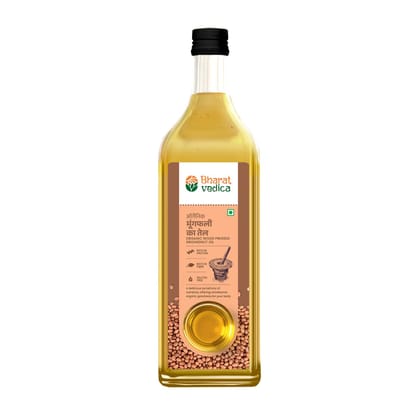 Bharat Vedica Wood Pressed Organic Groundnut Oil, 1 L