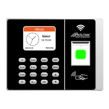 Realtime RS 9W (with Wi-Fi) Biometrics Attendance- Black