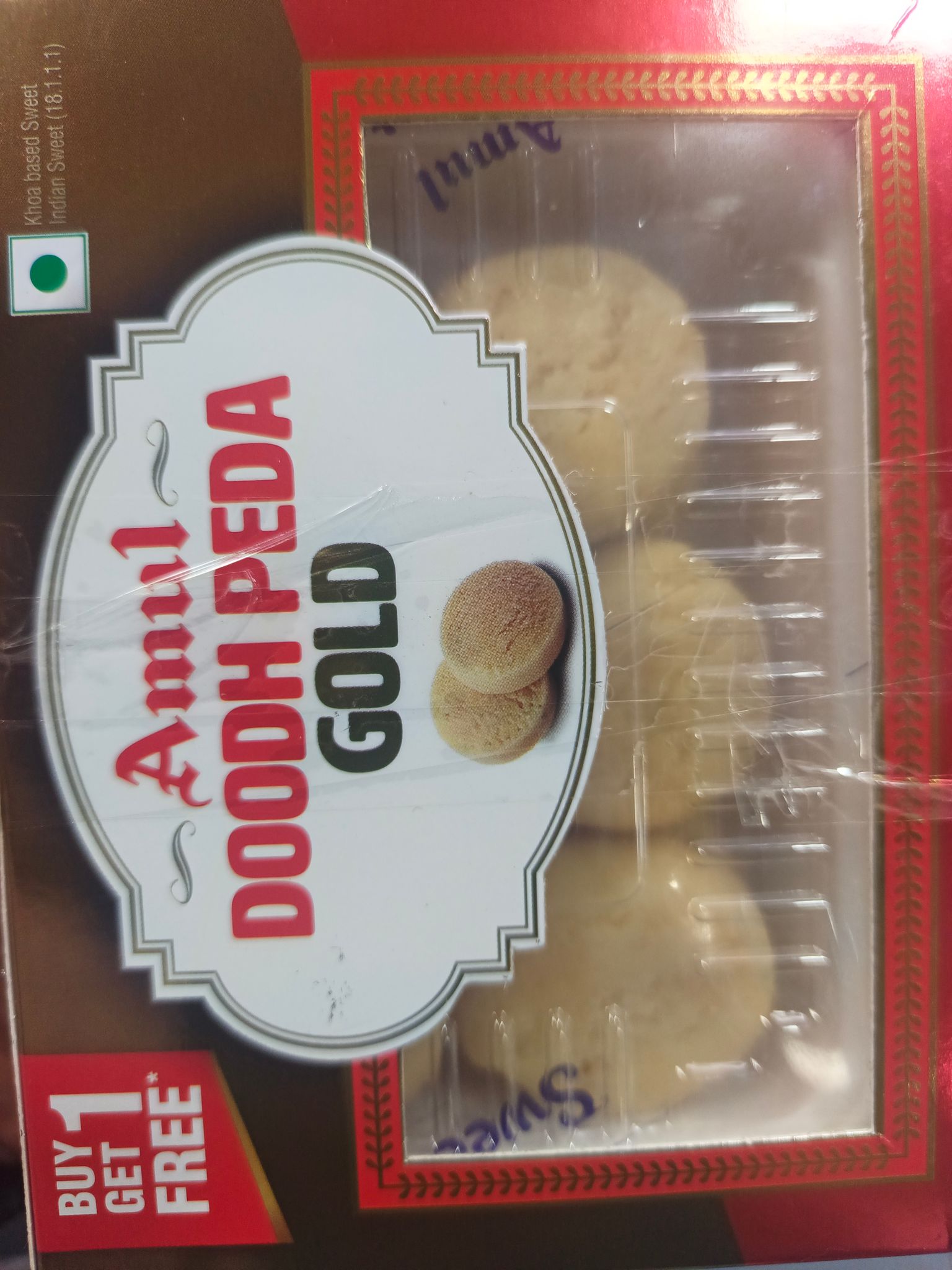 Amul doodh peda gold
