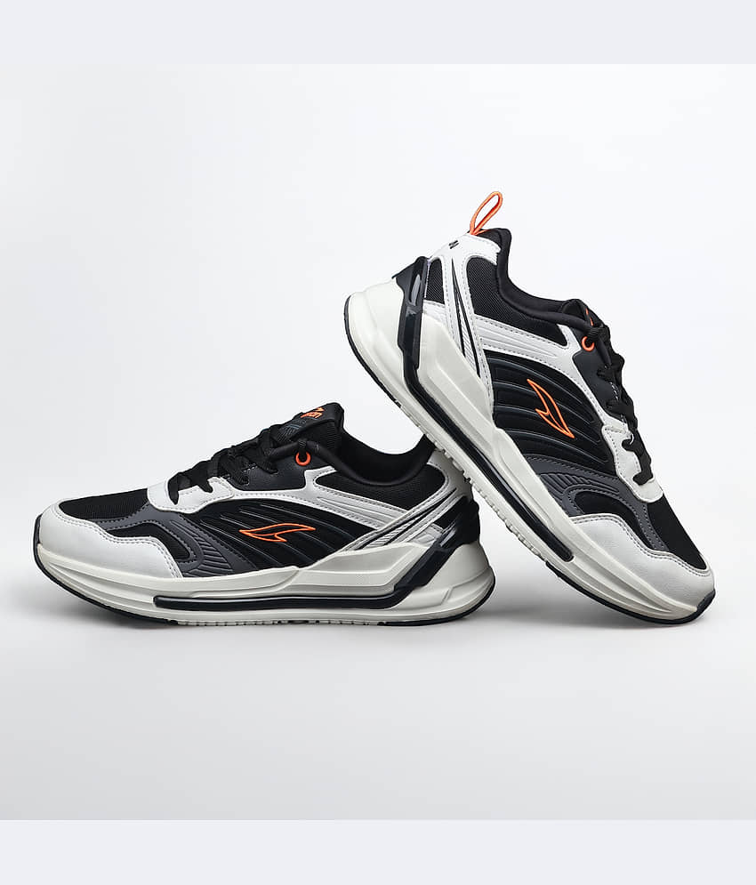 ASIAN POWERKICK-05 Black Men's Sports Running Shoes
