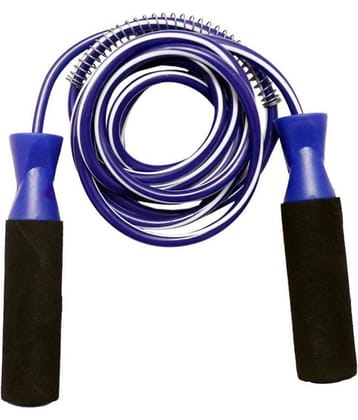 Store At Ur Door Blue Foam Handle Skipping Rope
