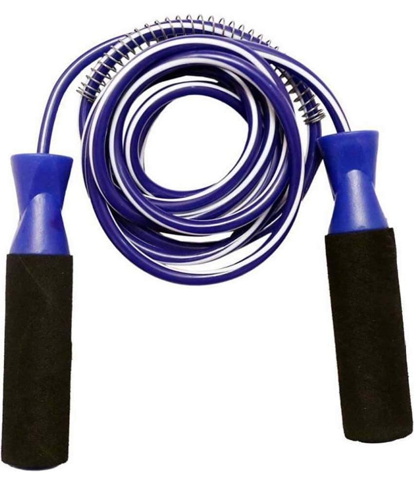 Store At Ur Door Blue Foam Handle Skipping Rope