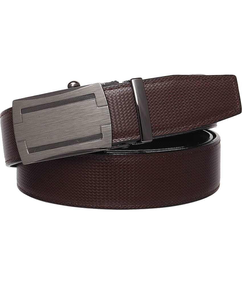 Loopa Brown PU Formal Belt