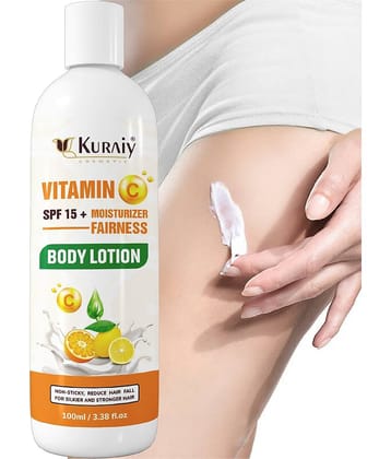 KURAIY Beautiful Vitamin C Body Lotion Whitening Moisturizing Body Moisrurizer Lotion