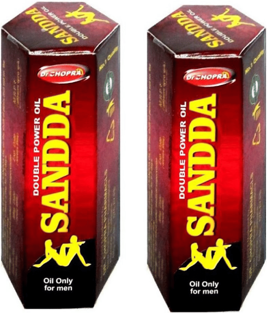 Ayurveda Cure Double Power Massage Oil 4 Men 15ml x 3 Pieces