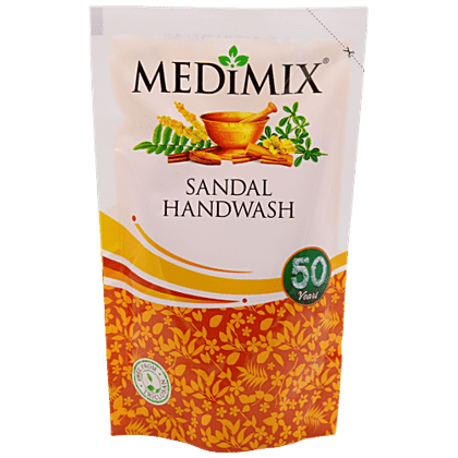 Medimix Handwash - Sandal, Keeping Your Hands Soft & Supple, 200 ml