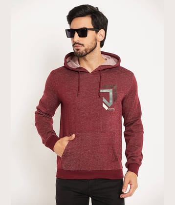 GET GOLF Cotton Blend Hooded Men's Sweatshirt - Brown ( Pack of 1 )
