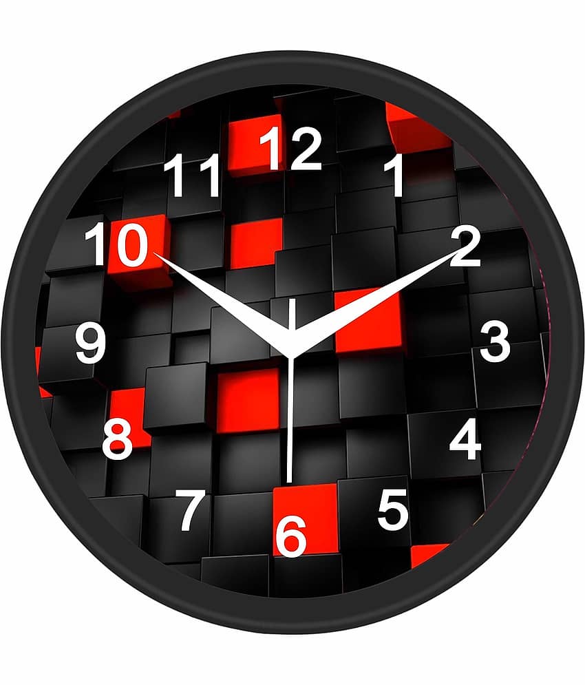 Trendy Homes Circular Analog Wall Clock