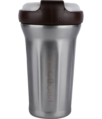 Probott Elegant 500ml Grey Stainless Steel Water Bottle 500 mL ( Set of 1 )