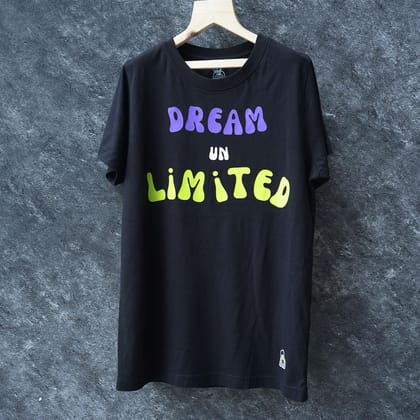 KUCHU Kids’ Unisex T-Shirt for kids - Dream Unlimited Digital Print | Soft Cotton-Modal Blend | Ultra Comfortable, Breathable & Stylish Casual Wear for Boys & Girls