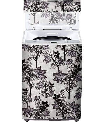Top Load Washing Machine Cover Compatiable For 7 kg - Brown