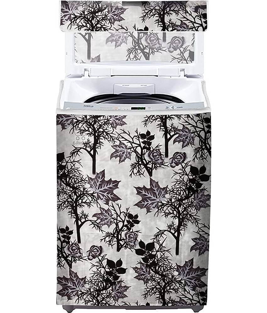 Top Load Washing Machine Cover Compatiable For 7 kg - Brown