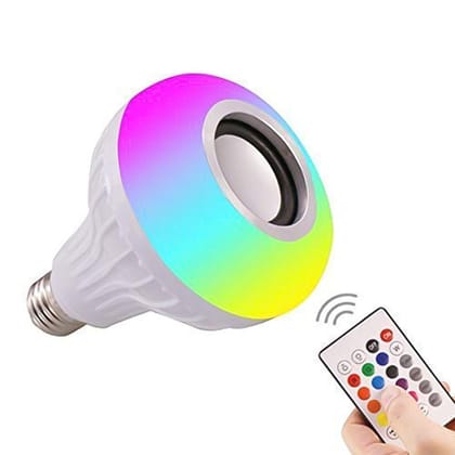 TecSox Bulb Bluetooth Speaker | Multi Color & Music Control