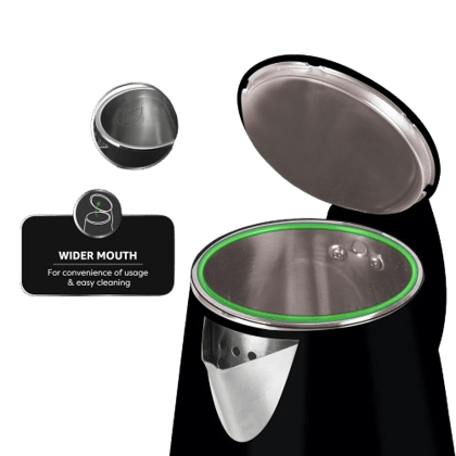 Electric Kettle Aqua Plus 1250 Watts 1.2 liters