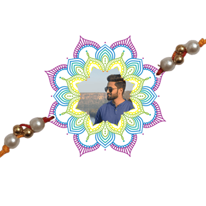 Photo Rakhi ( Customized / Personalized / Amazing Photo Rakhi-1 Piece