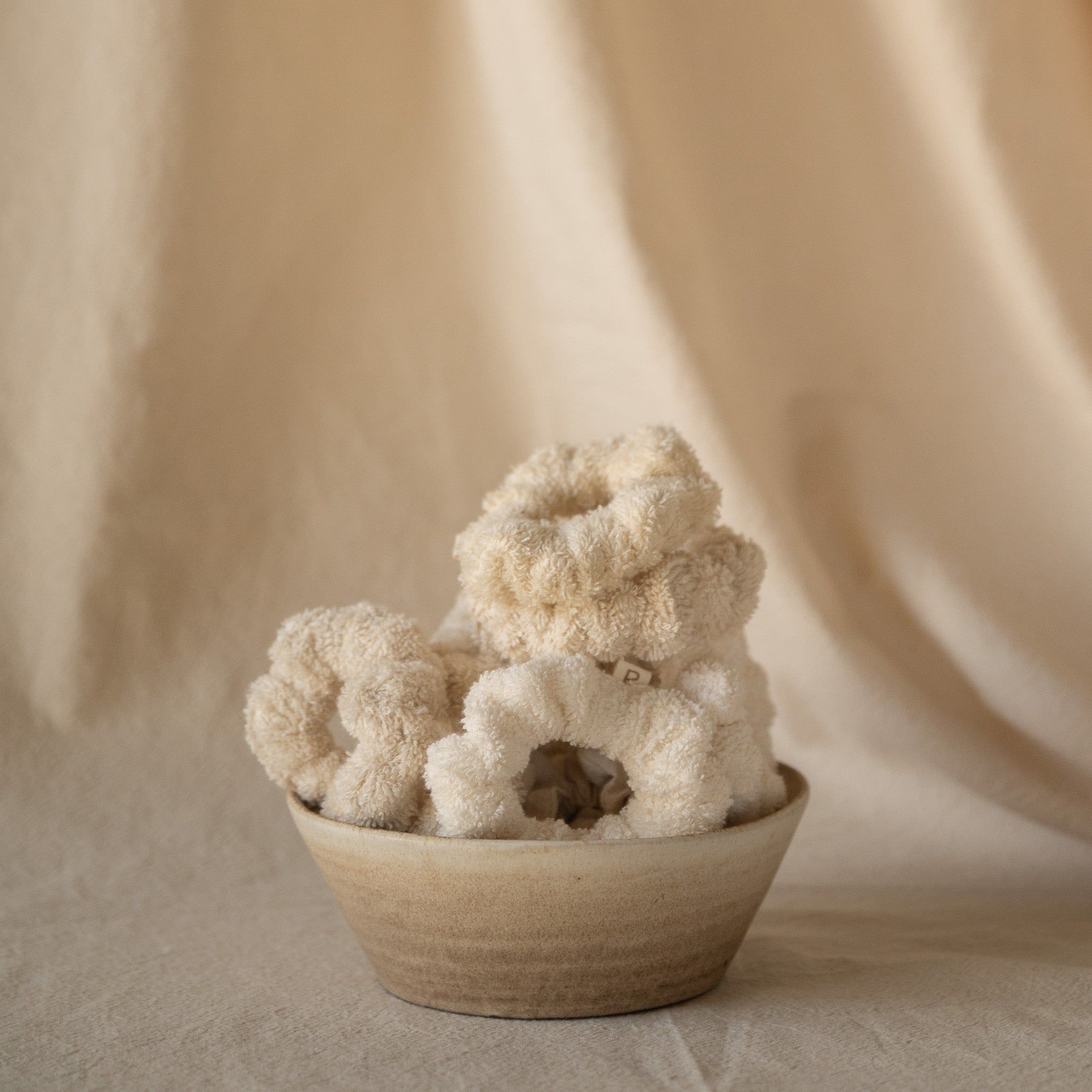 Dolce Vanilla Scrunchies (pack of 6)