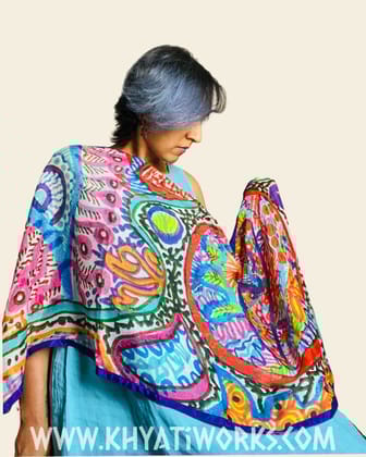 Perfectly Imperfect pure Chiffon Stole