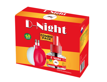 D-Night Mosquito Liquid Vaporizer Combo Pack ( Day & Night protection from Mosquito. )