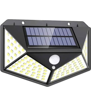 GEEO 0.2W Solar Outdoor Wall Light ( Pack of 1 )
