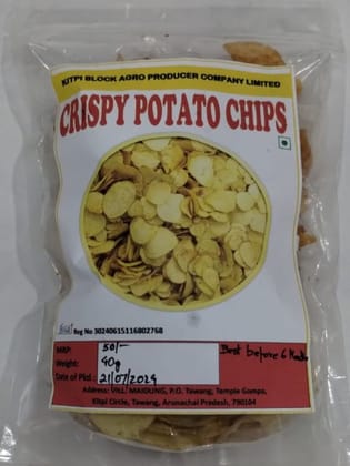 Crispy Potato Chips - 40 gm