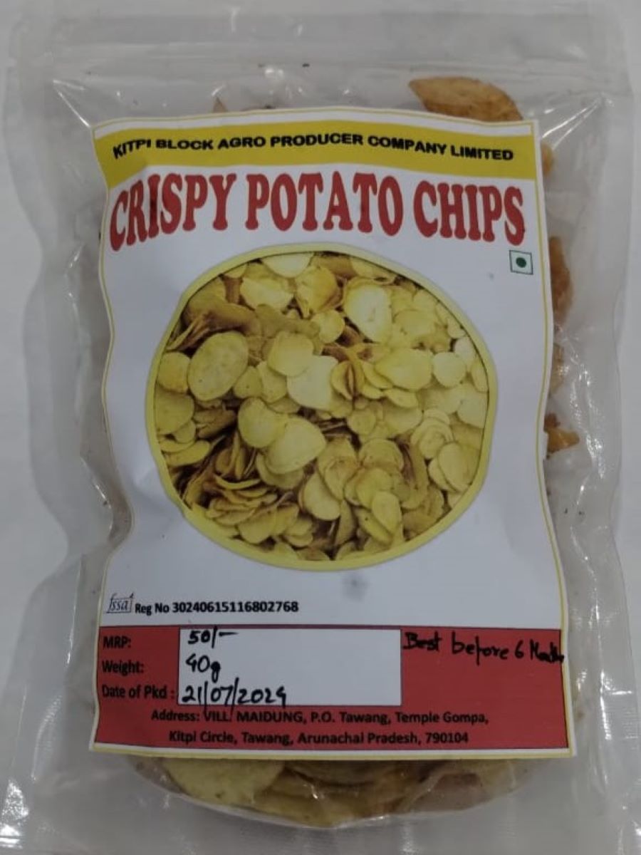 Crispy Potato Chips - 40 gm
