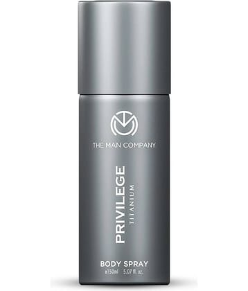 The Man Company Privilege Titanium Deodorant Deodorant Spray for Men 150 ml ( Pack of 1 )