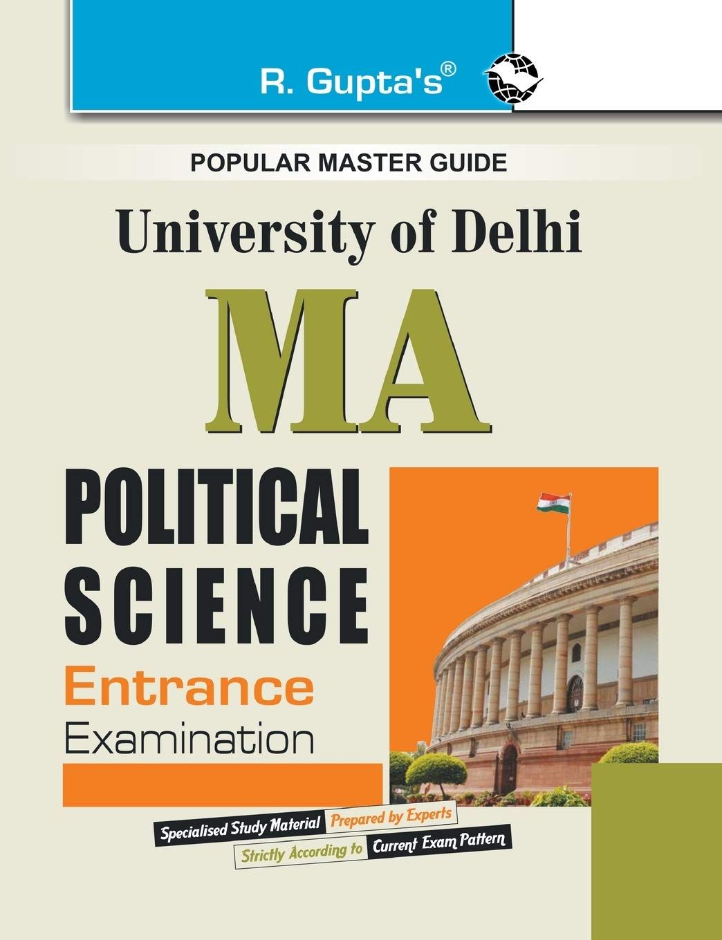 Delhi University M.A. Political Science Entrance Exam Guide [Paperback] [Aug 01, 2021] RPH Editorial Board