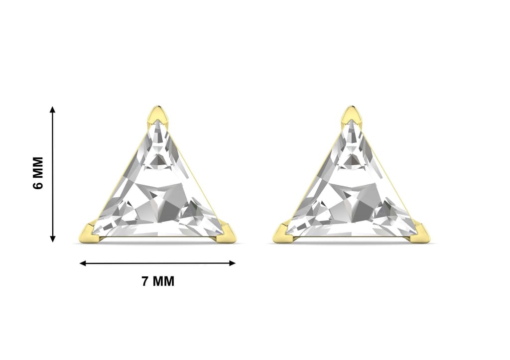 Triangle Solitaire Studs