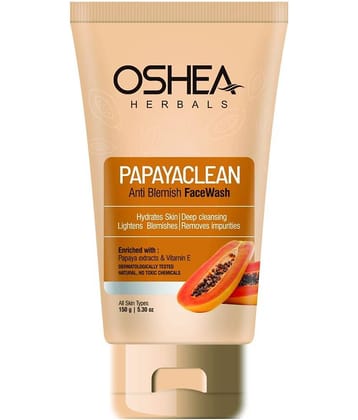 Oshea Herbals Papayaclean Anti Blemish Face Wash 150grams