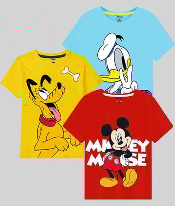 Kuchipoo Pack of 1 Boys Cotton Blend T-Shirt ( Multi Color )