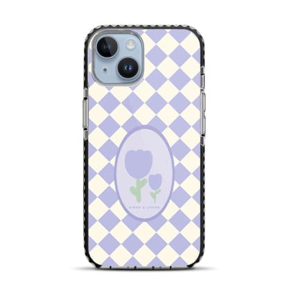 Checkered Bloom iPhone 14 Stride Phone Case-Stride