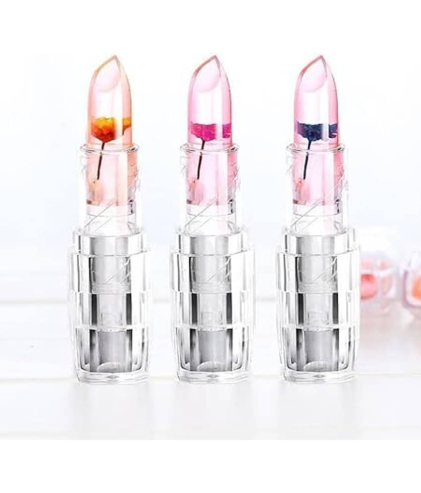 BLUSHIS All Day shine Pink Glossy Lipstick (Pack of 3 )