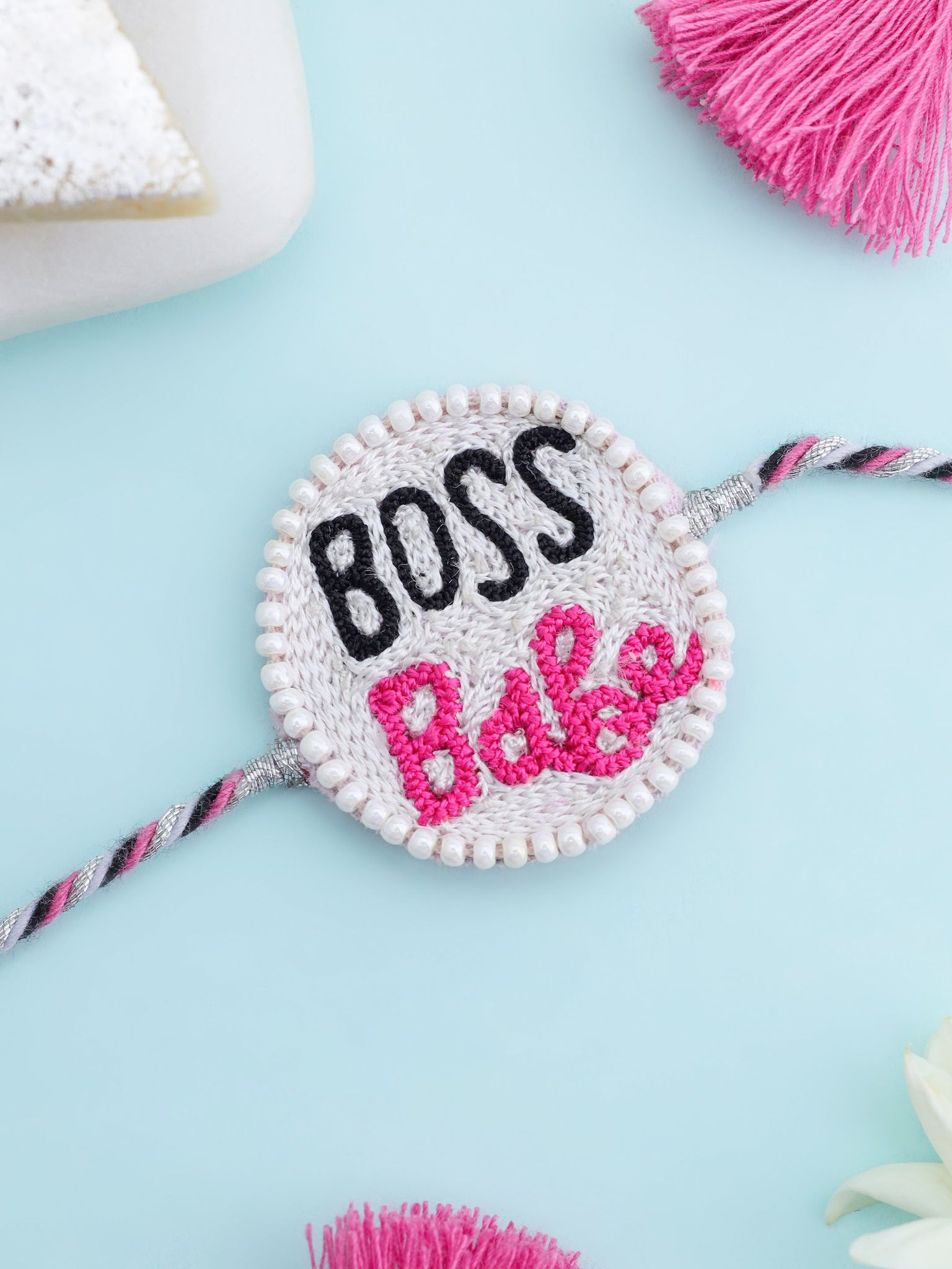 Bulk Boss Babe Sister Rakhi-Pack of 10