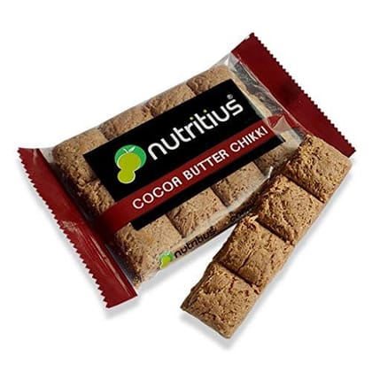 Nutritius Cocoa Butter Chikki, 125 gm