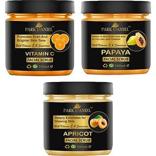 PARK DANIEL Knee & Feet Whitening Body Scrub Skin Exfoliating Pack of 2 of 100 gm(200 gms) Scrub (200 g)