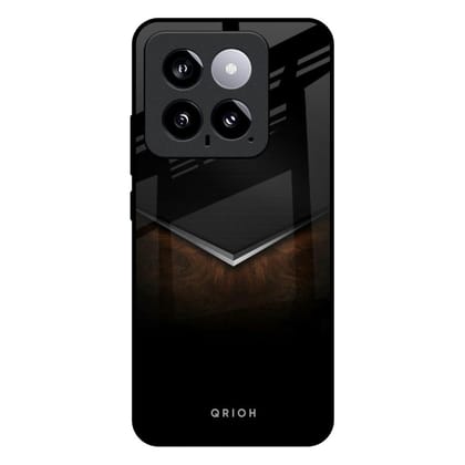 Dark Walnut Glass Case for Mi 14