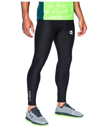 Quada Men Compression Lower, Workout Standard Spats Base Layer Compression Pants Tights