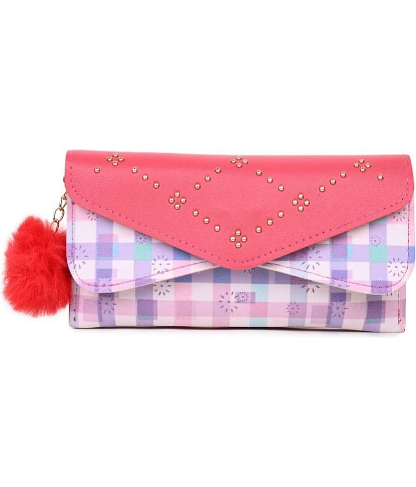 Cherry Tree - Red Faux Leather Handheld