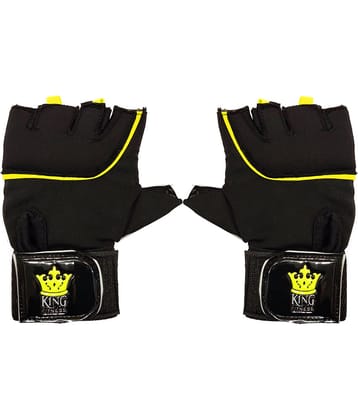 Vinto Black Gym Gloves