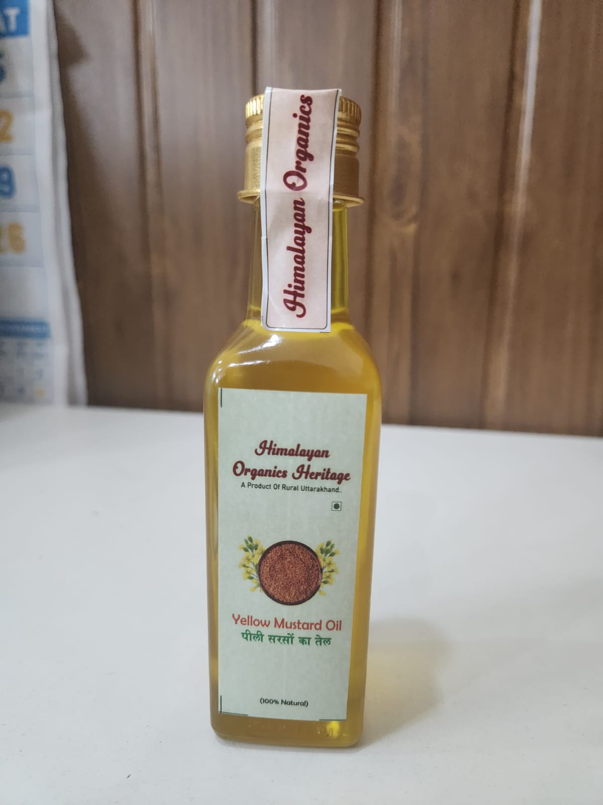 Himalyan Organics Heritage Pure Yellow Mustard Oil From Rural Uttarakhand (Pack of 10)