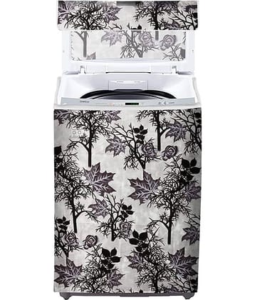 Top Load Washing Machine Cover Compatiable For 7 kg - Brown