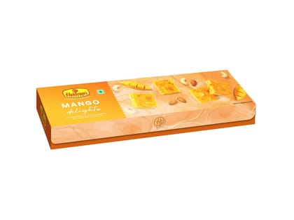 Haldiram's Mango Delights Packed Sweets - 125 Gm - Pack of 2